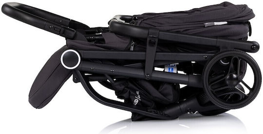 Chipolino Go Twist Reversible Baby Stroller Suitable for Newborn Charcoal 8.2kg