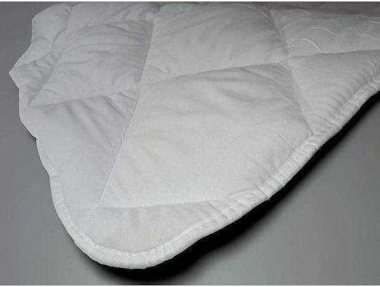 SteweHome Steppdecke Einzel mit Mikrofaser-Ausfüllen 155x215cm Weiß