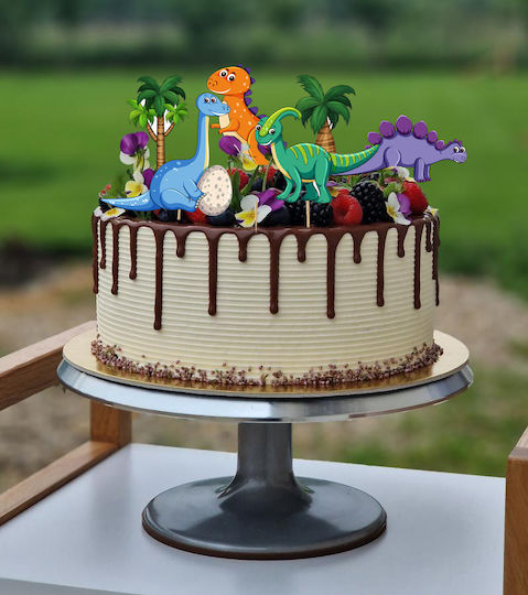 Dinosaur Picks Dino Birthday 6pcs