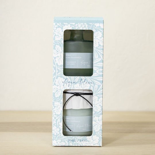 Σετ Αρωματικών Χώρου 2τμχ Nima Aqua Fleur