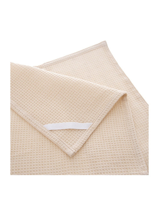 Orion Prosop De Bucătărie Din 100% Bumbac În Culoare Bej 70x50cm 2 Bucăți