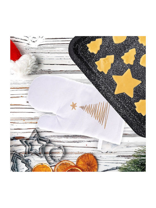 Orion Mănușă De Bucătărie Din Material Textil Cu Brazi 32,5x17cm