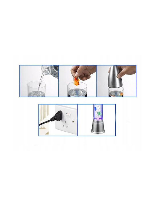 Verk Group Διακοσμητικό Φωτιστικό Lava Lamp 2τμχ
