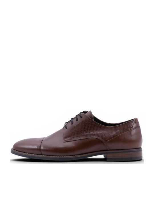 Leather Men's Casual Shoes Brown