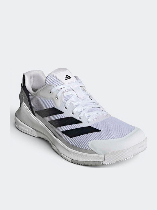 adidas Crazyquick Pantofi Padel Bărbătești Albi