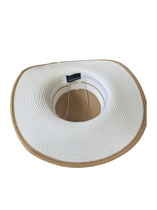 DENIA ACCESSORIES Women's White Hat