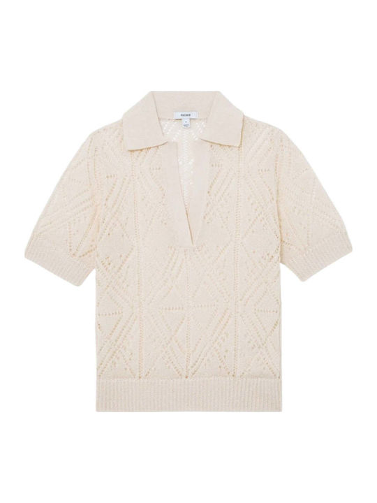 Reiss Women's Beige Beach Top