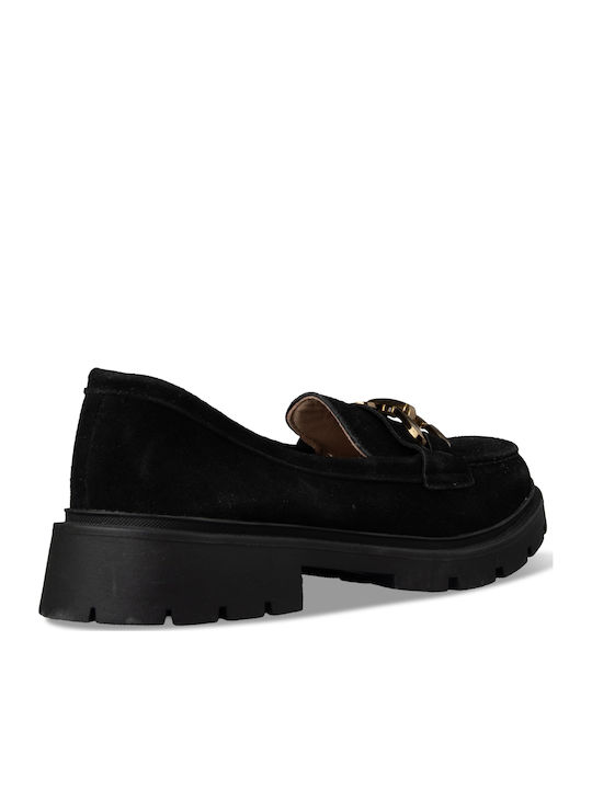 Women's Loafers In Black Colour