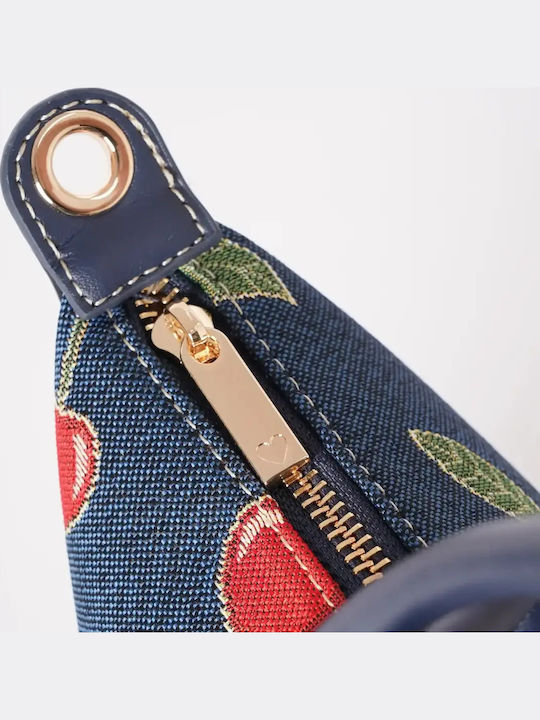 Damentasche Schulter Marineblau