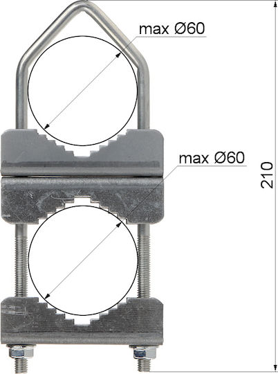 Distance Clamp Ozp-60
