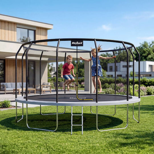 Rebel Outdoor Trampoline Diameter 86cm with Net & Ladder & Handle