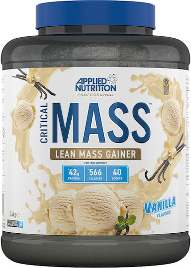 Applied Nutrition Critical Mass Professional 2400g Banana & Applied Nutrition Lifestyle Water Bottle 1000ml & Applied Nutrition Carb-x Cyclic Dextrin 125g Millions Cola Custom Bundle
