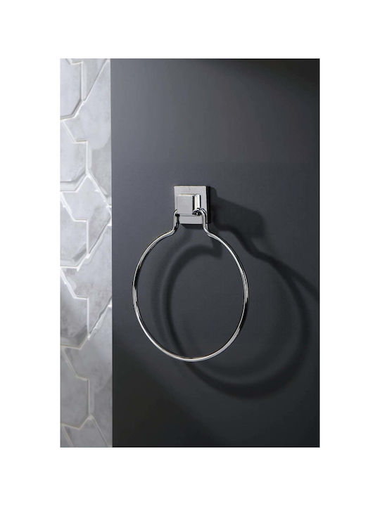 SteweHome Wall-Mounted With Sticker Inox White