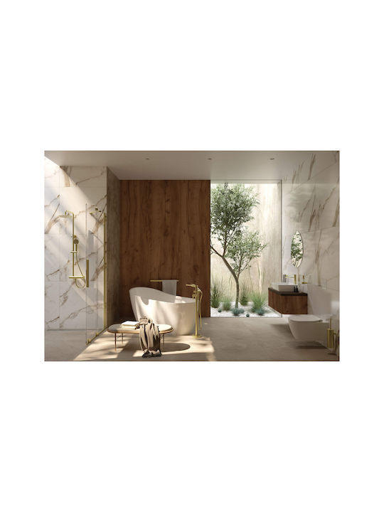 Deante Double Bathroom Hook with Screws Gold