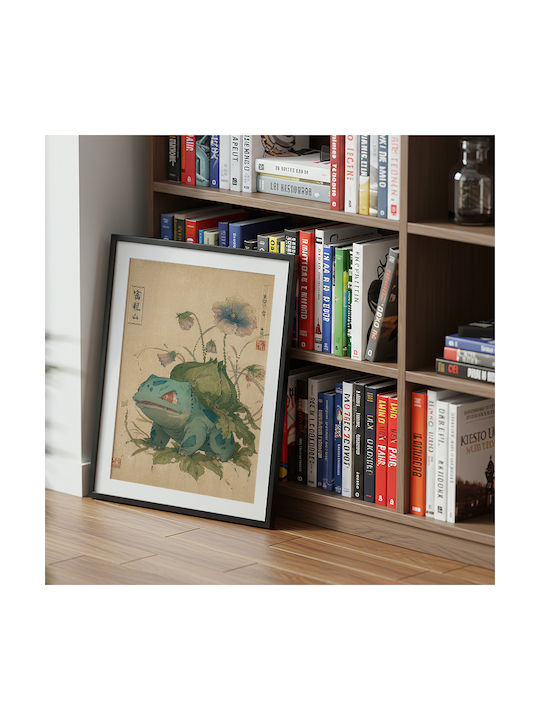 Poster Pokemon Bulbasaur Ukiyo An177 30cm X 40cm-70977pd154147