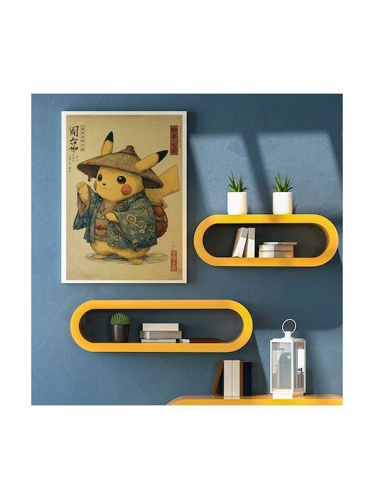 Poster Pokemon Pikachu Ukiyo An173 21cm X 30cm-70981pd154158