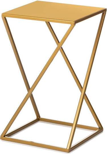 HowHomely Βάση Γλάστρας Γκρι 24x24x40εκ.