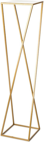HowHomely Gold Plant Stand 24x24x100cm