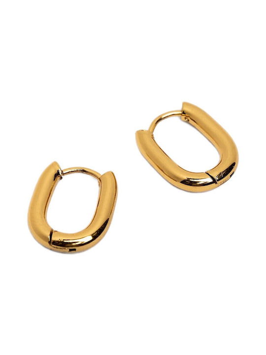 Tiffosi Earrings Made Of Gold Plated Steel