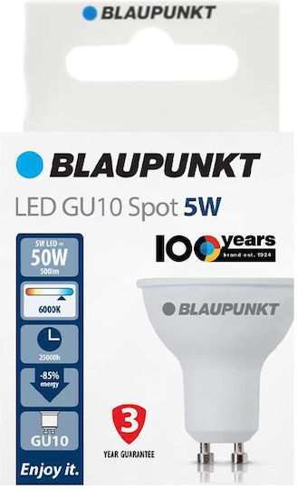 Blaupunkt LED Bulb 5W for GU10 Socket Natural White