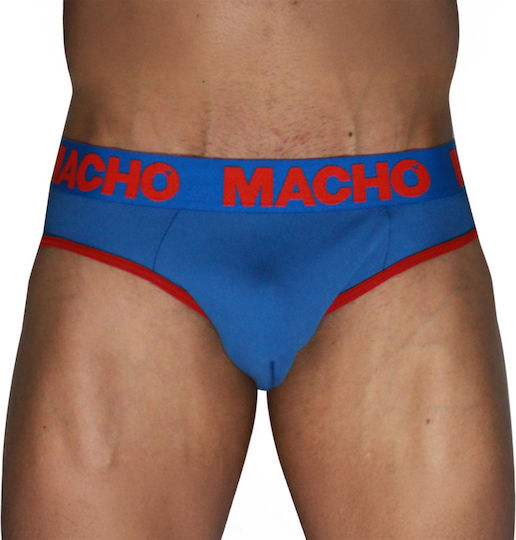 Macho Underwear Мъжки Секси Слип Син