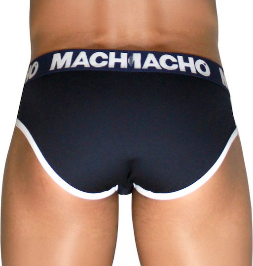 Macho Underwear Slip Sexy Bărbătesc Albastru Marin