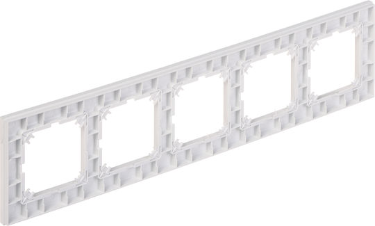 Elektro Plast Switch Cover in White Color 4175-27
