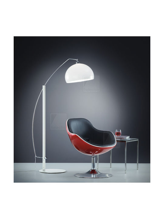 Helestra Floor Lamp with Socket for E27 Bulb White