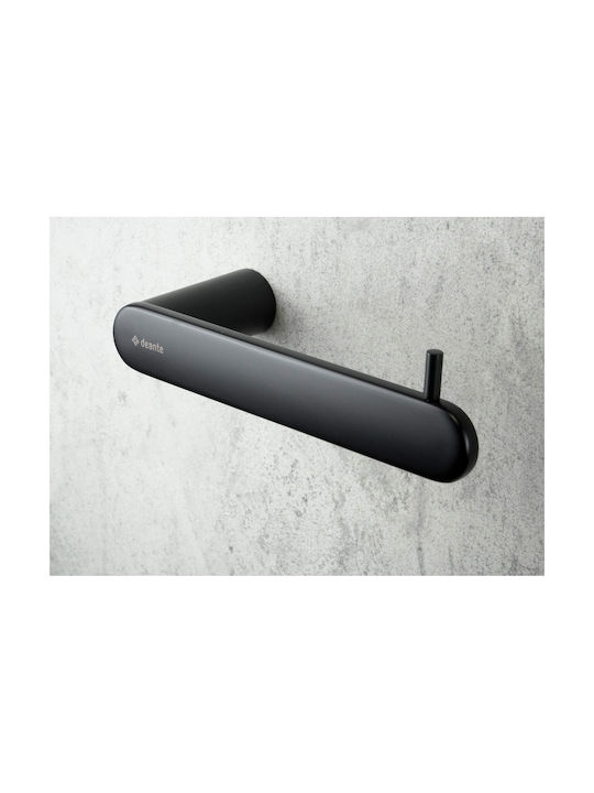 Deante Wandmontierter Metallischer Schwarzer Papierhalter