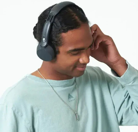 Skullcandy Icon 180 Ασύρματα / Ενσύρματα On Ear Ακουστικά με 50 ώρες Λειτουργίας και Quick Charge Μαύρα