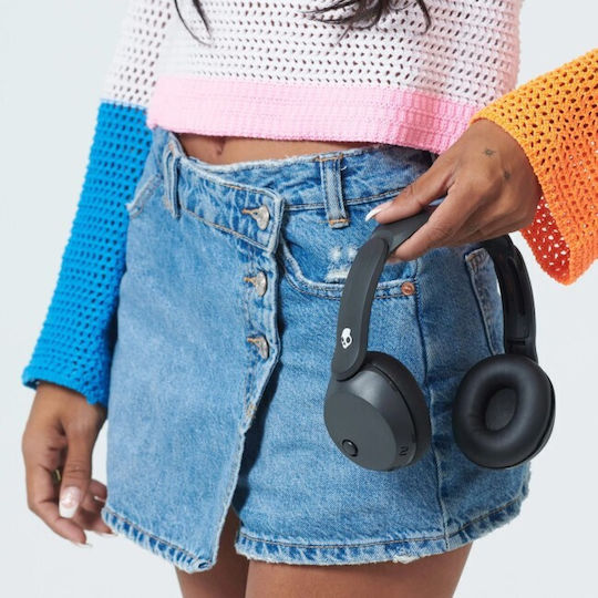 Skullcandy Icon 180 Ασύρματα / Ενσύρματα On Ear Ακουστικά με 50 ώρες Λειτουργίας και Quick Charge Μαύρα