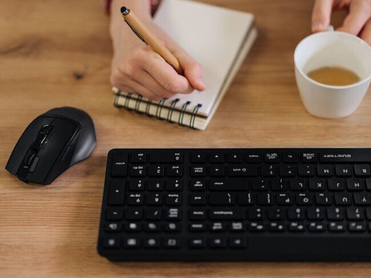 A4Tech Fstyler FBK27C AS Ασύρματο Bluetooth Πληκτρολόγιο International English