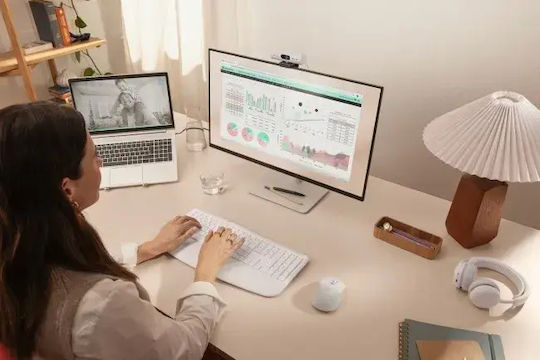 Logitech Signature Comfort Plus MK880 Wireless Bluetooth Keyboard & Mouse Set International English White