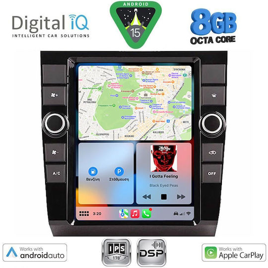 Digital IQ Car Audio System for Audi A4 2002-2008 (Bluetooth/USB/WiFi/GPS/Apple CarPlay/Android Auto) with 9.7" Touch Screen