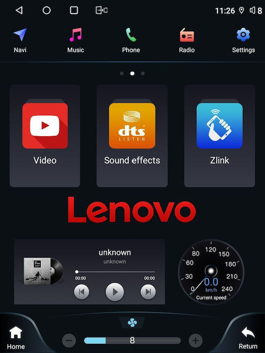 Lenovo Lenovo Auto-Audiosystem Für Audi A4 2002-2008 Bluetooth USB Eingebautes Wi-Fi GPS Apple CarPlay Android Auto