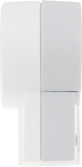 Legrand Schuko Plug Corner White