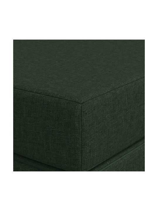 vidaXL Doppelsitzer Sofa Bett Dunkelgrün 80x67x45cm