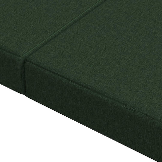 Canapea Cu Două Locuri Pat Verde Închis 80x67x45cm