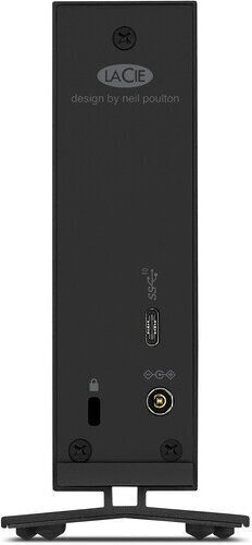 Lacie D2 Professional USB 3.2 / USB-C Εξωτερικός HDD 20TB 3.5" Μαύρο