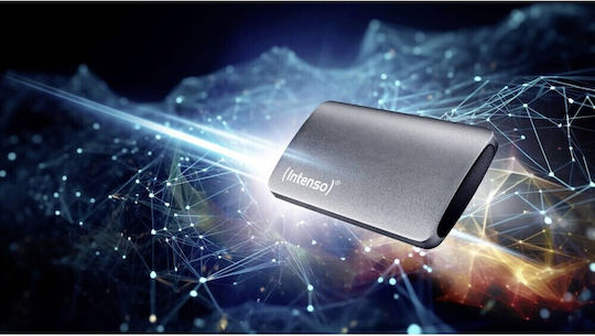 Intenso TX800 USB-C Hard Disk Extern SSD 2TB 2.5 Negru