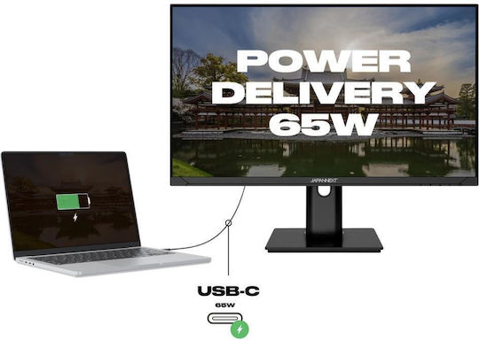 Japannext IPS HDR Monitor 23.8" FHD 1920x1080 with Response Time 14ms GTG