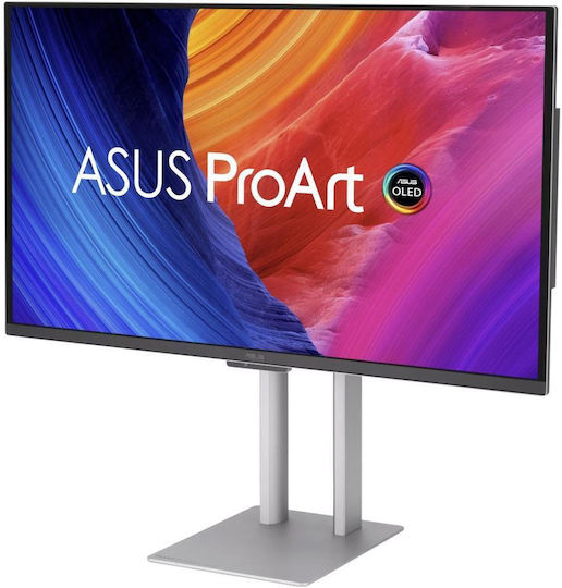 Asus ProArt PA27UCDMR QD-OLED HDR Gaming Monitor 26.5" 4K 3840x2160 240Hz with 0.1ms Response Time GTG Silver
