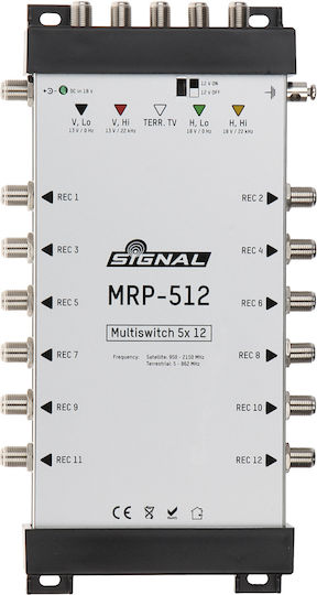Signal Projects Πολυδιακόπτης Δορυφορικής MRP-512 5907634599199