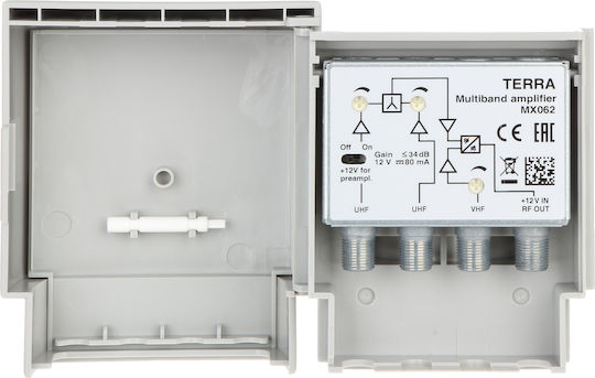 Terra Electronics Ενισχυτής Γραμμής Δορυφορικής MX-062 5902887050077