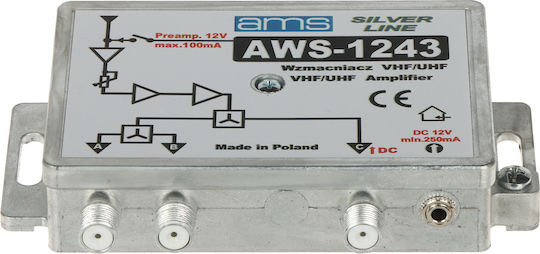 Amplificator Antenă Ams Aws-1243 Ams