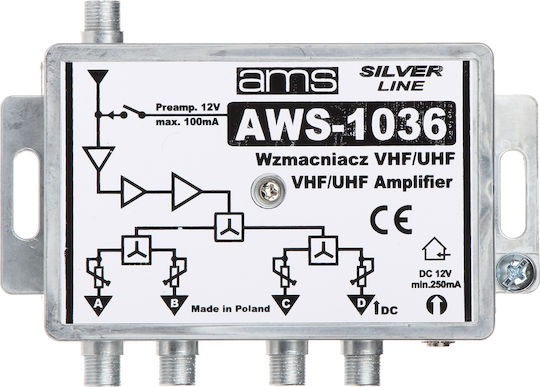 AMS Line-Verstärker Satelliten AWS-1036