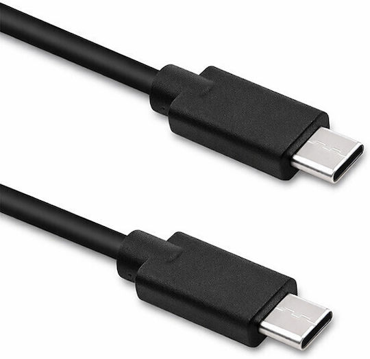Qoltec USB 2.0 Cable USB-C Male - USB-C Black 2.5m