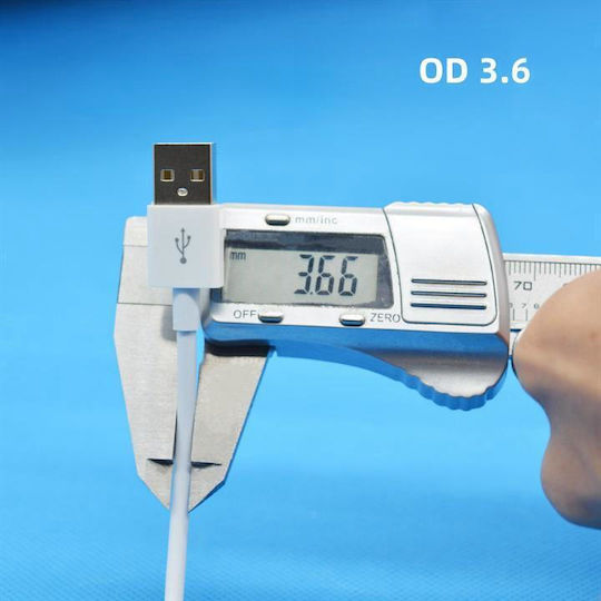 Logilink Np0021 Кабел За Данни И Зареждане Usb-a Към Usb-c Бързо Зареждане 25w 1m Бял