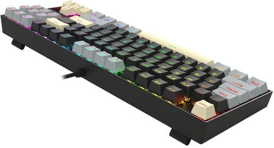 Redragon K552 Gaming Mechanical Keyboard Tenkeyless with Custom Red Switches and RGB Lighting English US