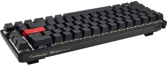 Ducky Mecha Pro SF Gaming Μηχανικό Πληκτρολόγιο Tenkeyless με Cherry MX Speed Silver διακόπτες και RGB φωτισμό (Αγγλικό US)